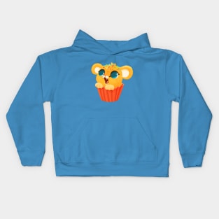 Lion Cup Cake Kids Hoodie